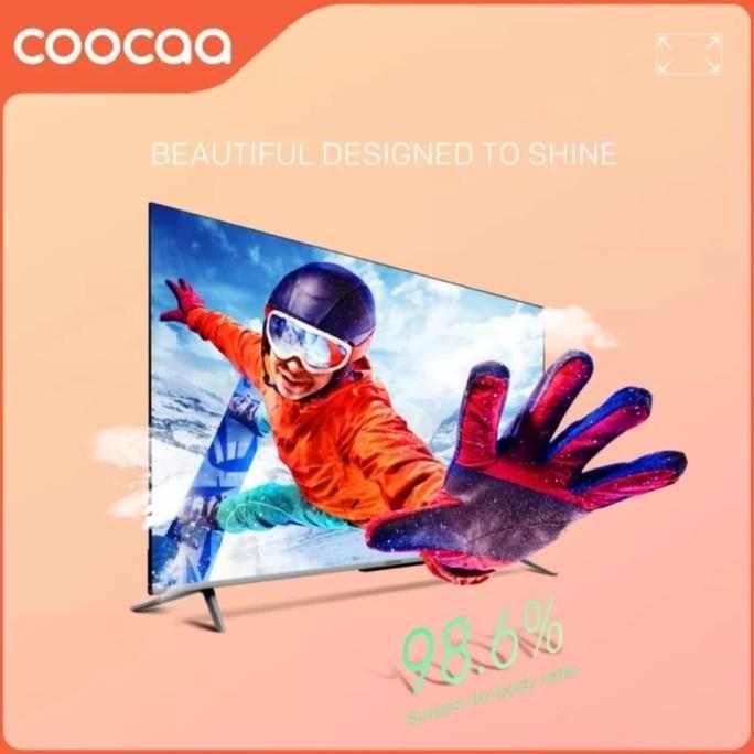 Promo Coocaa 50S6G Pro Max Tv Led Uhd 4K Smart Android Tv 50 Inch S6G Promax