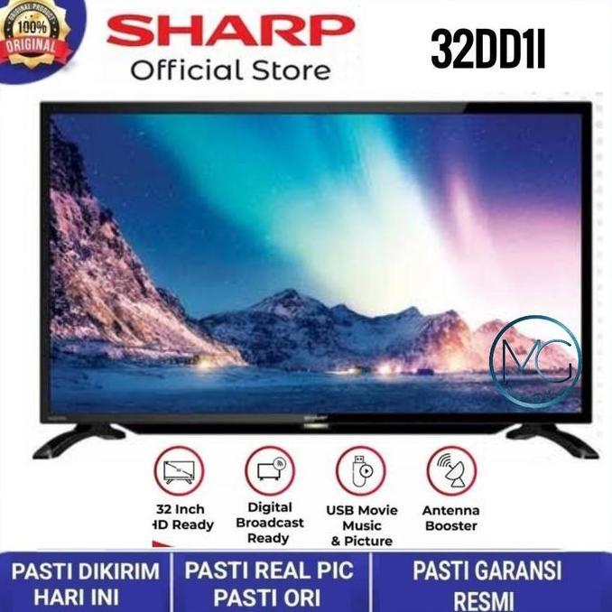 Murah Sharp Led Digital Tv 32 Inch 2T-C32Dd1I 2Tc32Dd1I 32Dd1I