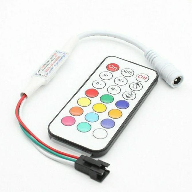 Remote Control RF 21 keys WS2812 ws 2811 led strip light ws1903 5-24v