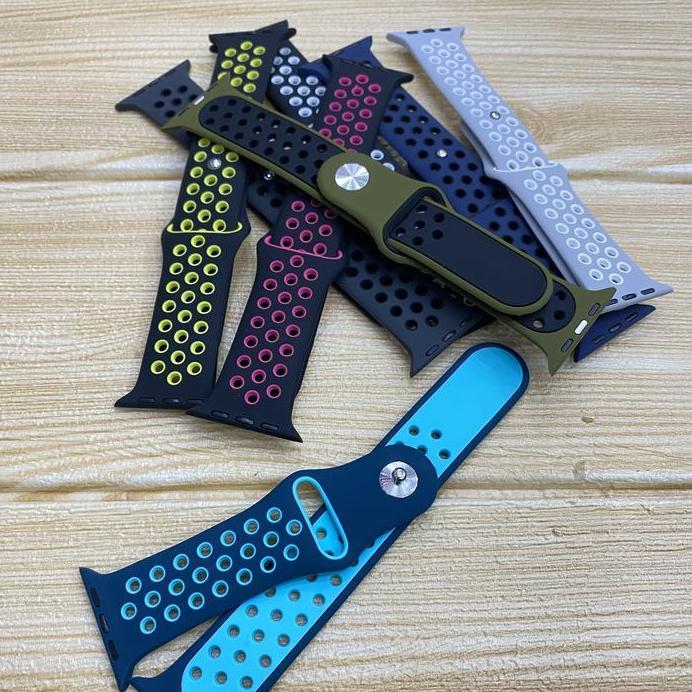 Strap Apple Watch Ukuran 42 MM Nike Series Sport Strap Original Strap