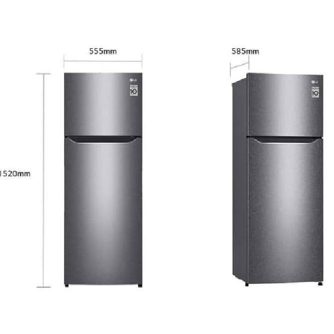 Sale Lg Gn-B215Sqmt . Kulkas 2 Pintu Lg 225L . Gnb215Sqmt . 215Sqmt . Sqmt