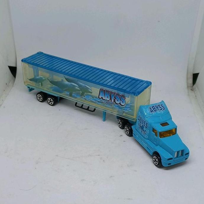 MAJORETTE KENWORTH T600 SEMI TRAILER TRUCK ABBYS OCEAN LOOSE DIECAST 1/87 (S)