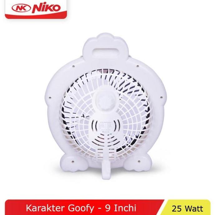 Murah Kipas Angin Meja Niko 9 Inch - Hitam