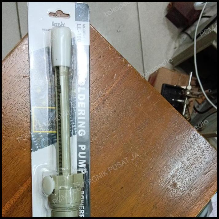 GRATIS ONGKIR 1646 SEDOTAN PENYEDOT TIMAH SOLDER RAPID PANJANG BESAR BAGUS 