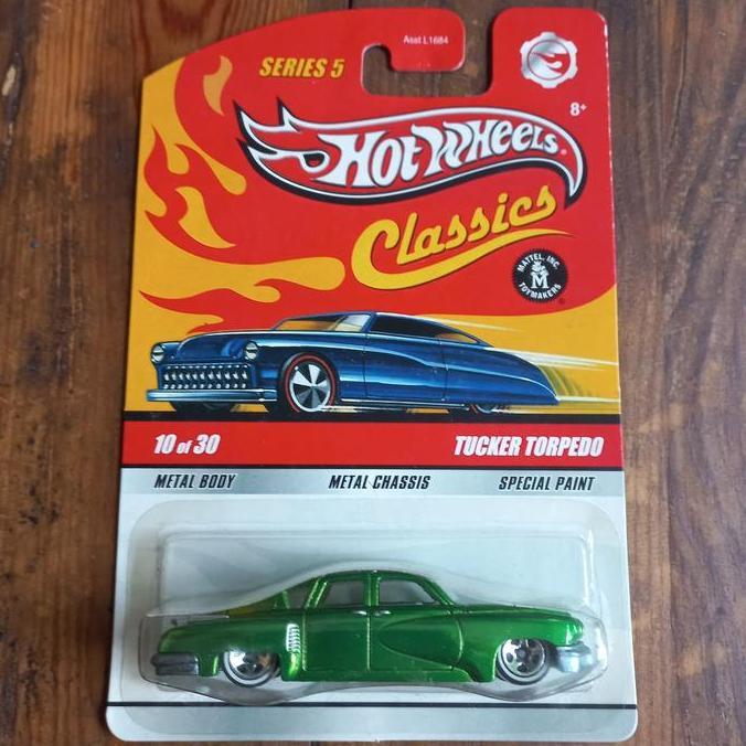 HOT WHEELS TUCKER TORPEDO HOT WHEELS CLASSICS LANGKA RARE (s)