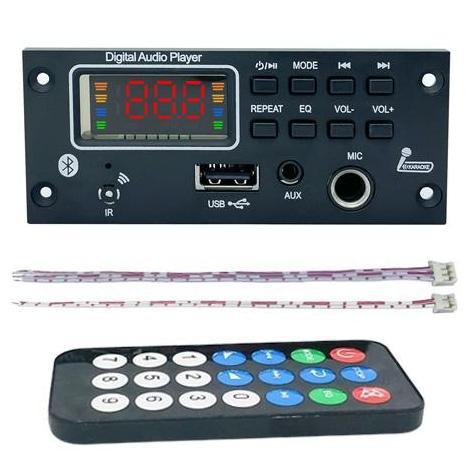 Murah Mp3 Kit Modul Bluetooth Persegi 12V Plus Karaoke Aux Cod