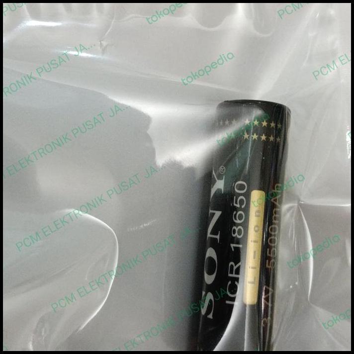 GRATIS ONGKIR 1439 BATERAI BATTERY SONY ICR18650 ICR 18650 5500 MAH 3.7V KEPALA RATA 