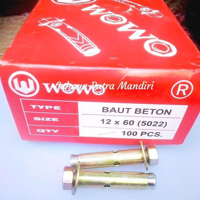 Promo Dinabolt 12X60/ Dinabolt Wowo 12X60/ Baut Mur Tembok 12X60