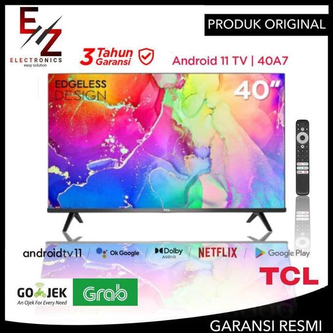 Sale Tcl 40A7 Led Tv Full Hd Android 11.0 40 Inch 40A7 Digital Tv