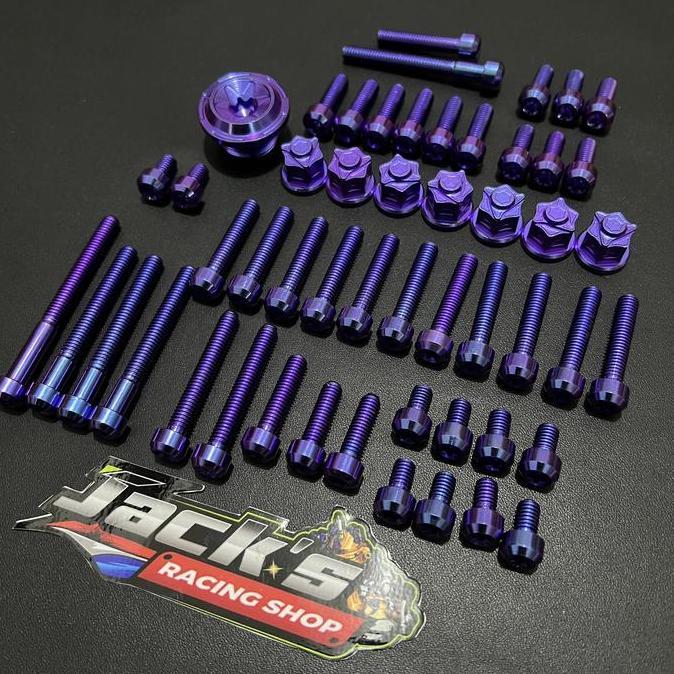 Promo Baut Titanium Mesin Ninja R Rr Ss Baut Mesin Ninja R Rr Ss