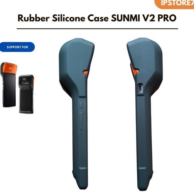 Murah Silicone Case Mesin Kasir Portable Sunmi V2 Pro