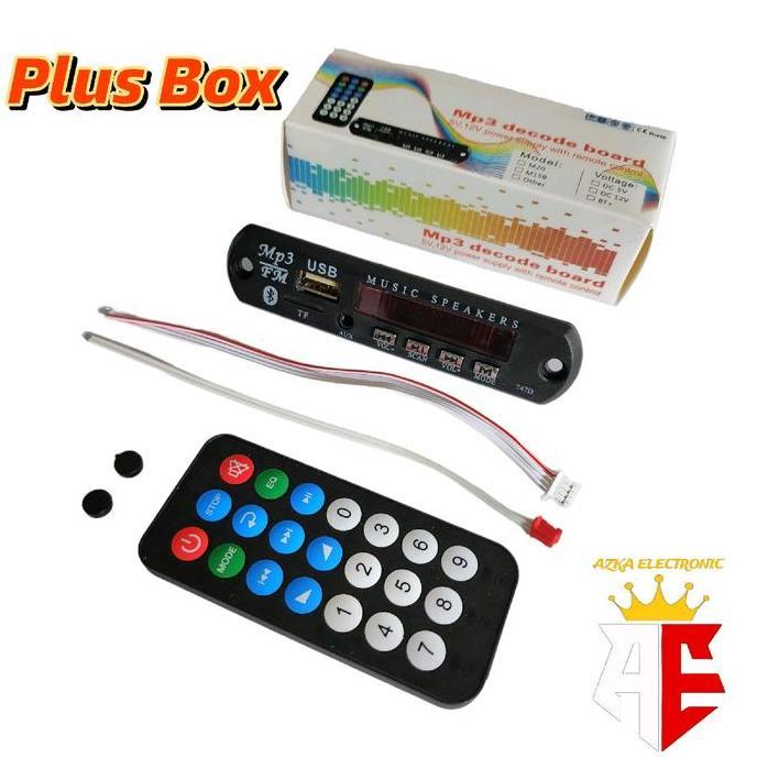 Murah Kit Modul Mp3 Bluetooth Usb Radio Fm Plus Box