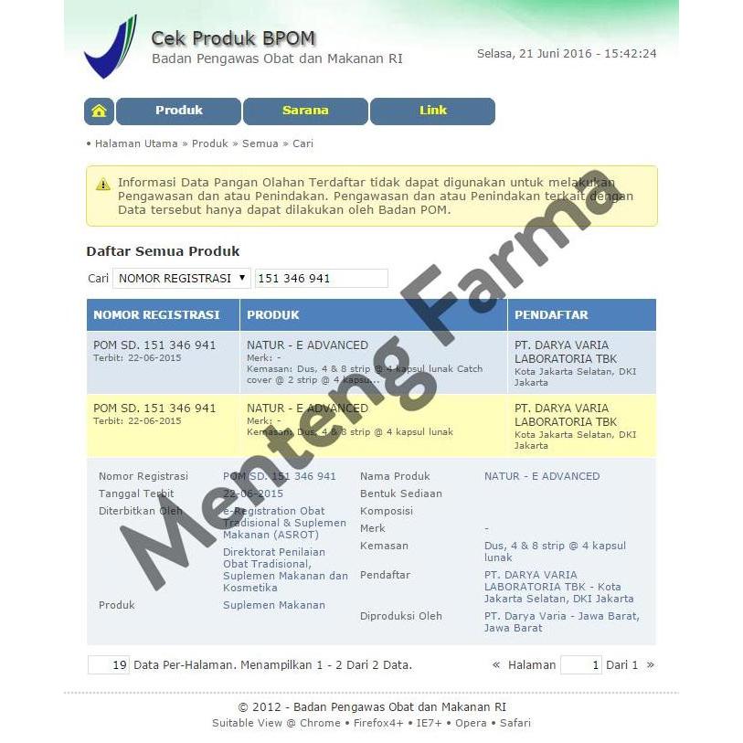 Natur-E Advanced - Obat Penyubur Kandungan Best Seller/Best Quality[Original]
