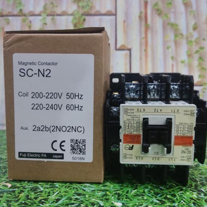 Contakctor Kontaktor Fuji Electric Sc-N2 220V Scn2 220V Forsale
