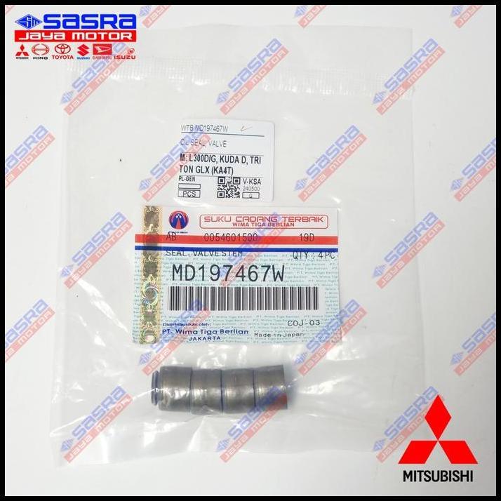 BEST DEAL [HARGA 1 PCS]OIL SEAL VALVE ORI L300 DIESEL/BENSIN|KUDA DIESEL|TRITON GLX (KA4T) - MITSUBI