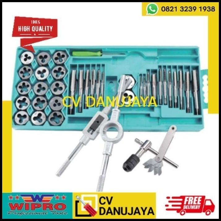 DISKON WIPRO SNAI SENAI SNAY TAP SET WP-740M 3-12MM 40PC 