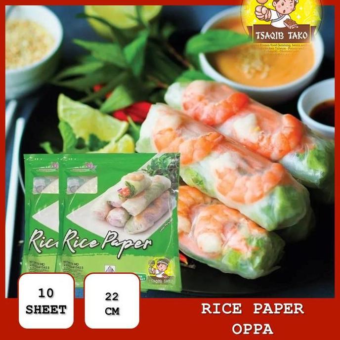 Zairyo- Promo Rice Paper / Kulit Lumpia Vietnam / Roll / Banh Trang / Halal