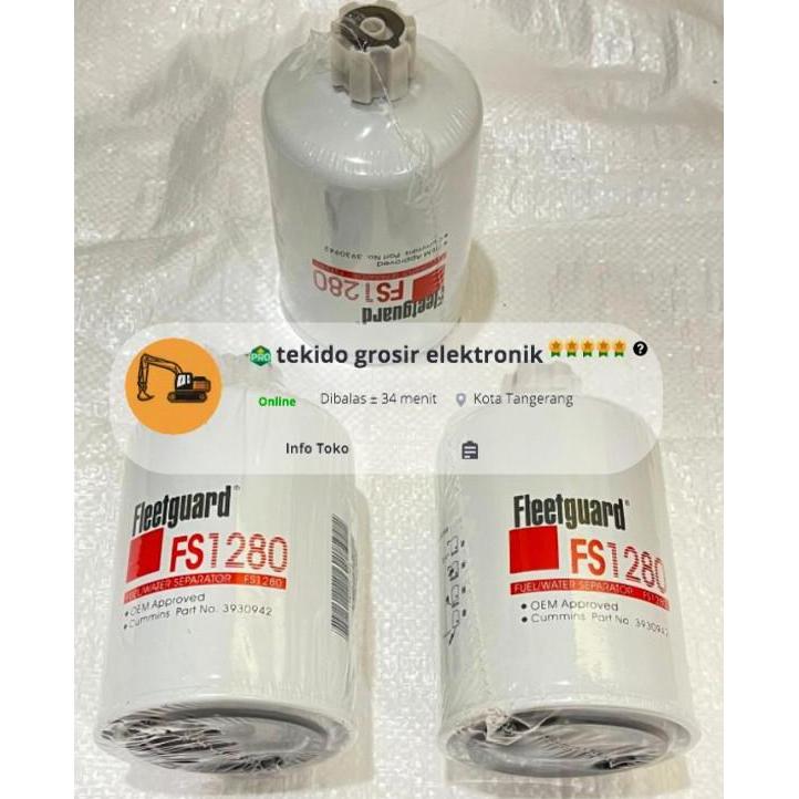 Keizai- Fuel Filter Fs1280 Fs 1280 Fs-1280 3890706 3930942