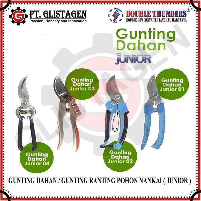 junior gunting dahan pemotong ranting daun tanaman rumput kecil