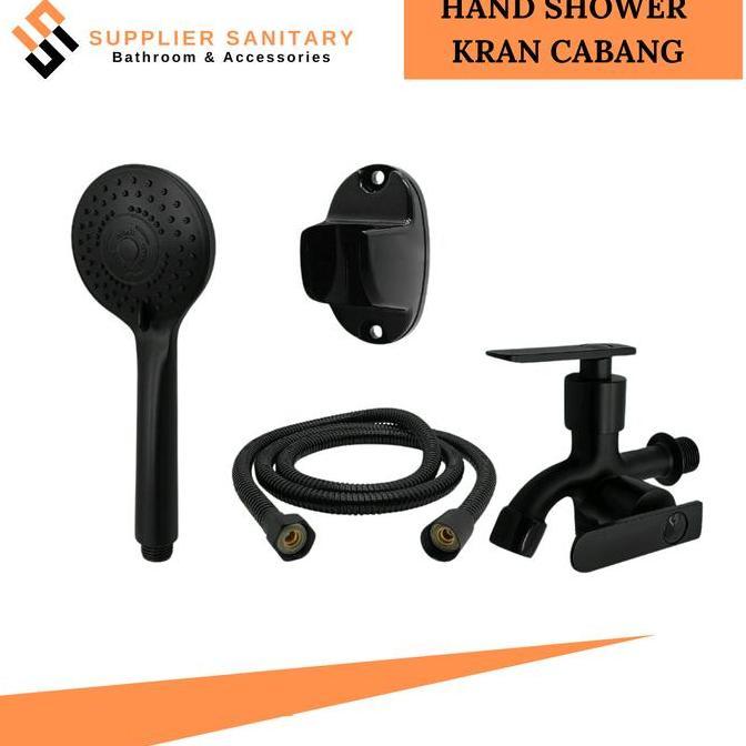 Teruss- Shower Mandi Paket Kran Cabang/Kran Shower/Shower Mandi Selang