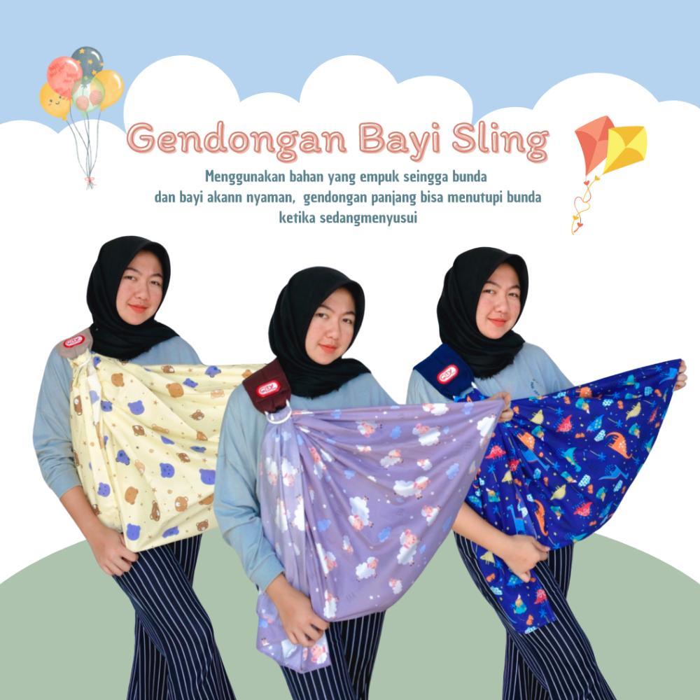 BESTPROMO GENDONGAN BAYI MULTIFUNGSI RING SLING GENDONGAN BAYI PANJANG RING SLING