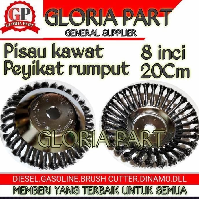 pisau kawat sikat rumput