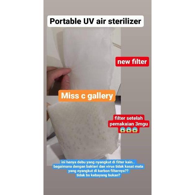 BestPromo Portable Uv Air Purifier / Mini Uv Air Sterilizer