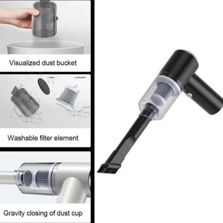 TERBARU VACUM CLEANER PORTABLE 2IN 1VACUM CLEANER PEYEDOT DEBU