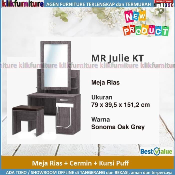 Meja Rias Olympic Meja Rias Minimalis JULIE + Kursi