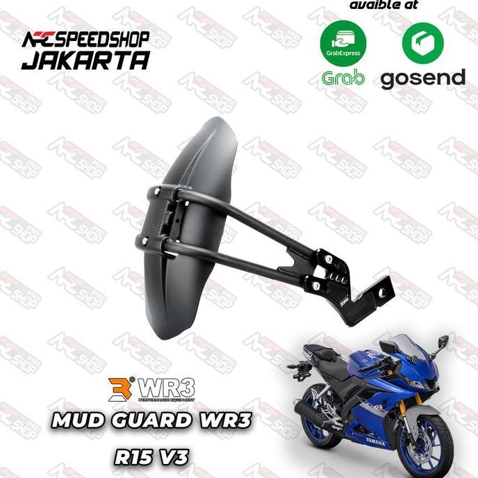 Promo MudGuard WR3 Yamaha R15 V3 / XSR 155 / MT 15 Mud Guard Diskon