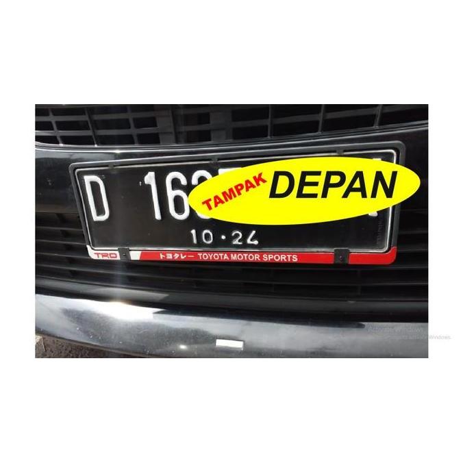 Bracket tatakan plat nomor MOONEYES