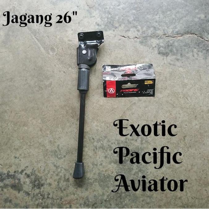 Standar Samping Jagang Sepeda 26 Pacific Exotic 2 Lobang