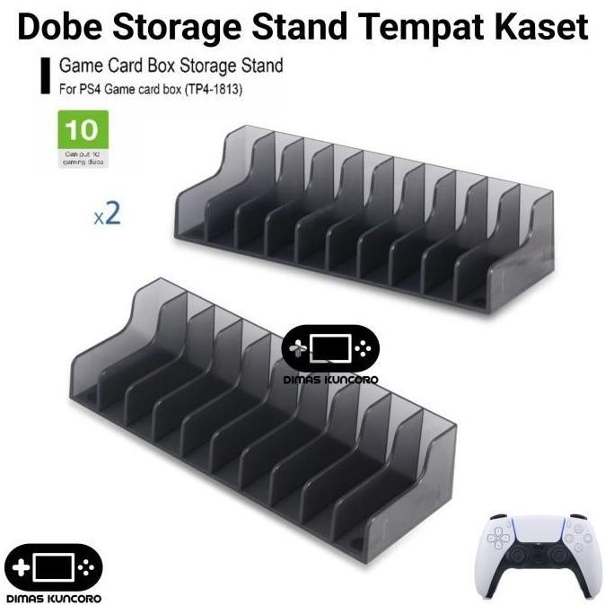 TERBARU|TERMURAH|BARU|PREMIUM|ORIGINAL|GARANSI|DISKON|PROMO DOBE STORAGE STAND TEMPAT KASET GAME XBO