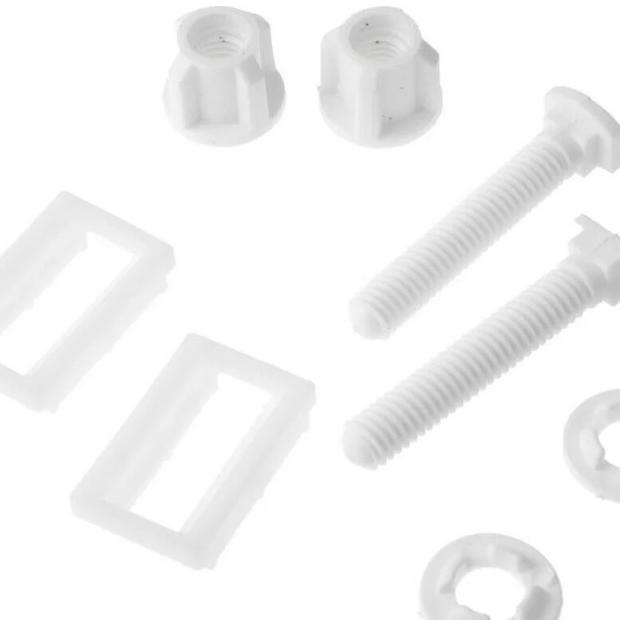 2Pcs Baut Tutup Kloset Duduk Toto Baut Engsel Dudukan Toilet Baut Toilet Duduk