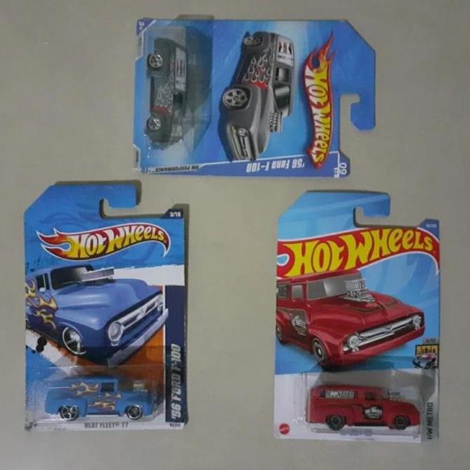 Ready Hotwheels 56 Ford -100