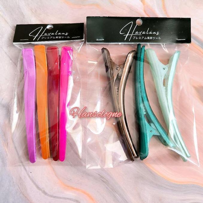 Jepit Rambut Model Buaya Bebek Warna Besar Premium Quality Havalans Allshop