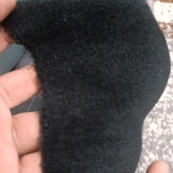 kain jok mobil bludru hitam bisa untuk jok dan plafon mobil