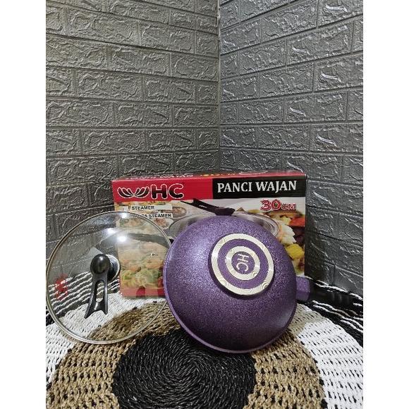 DISKON WOK PAN HC 30 CM / WAJAN KOREA / WAJAN CERAMIC HC / WAJAN GORENG