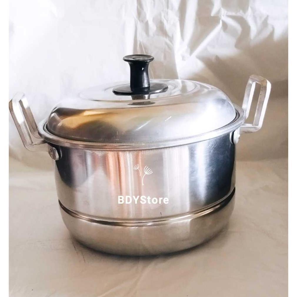 BEST SELLER LANGSENG KUKUS / DANDANG KUKUSAN NASI SERBAGUNA BAHAN ALUMINIUM