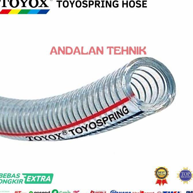 TERBATAS SELANG SPRING TOYOX TOYOSPRING 1/4 INCH 6 X 11 MM ECERAN