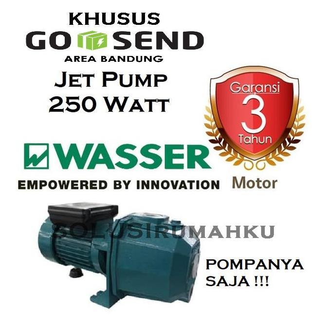 POMPANYA SAJA Pompa Jet 250 Watt WASSER Jet Pump Pompa Bukan SHIMIZU