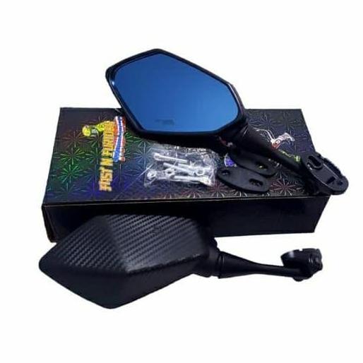 SPION VARIASI NMAX OLD NEW PCX LEXI MODEL NINJA KARBON MIRROR BLUE