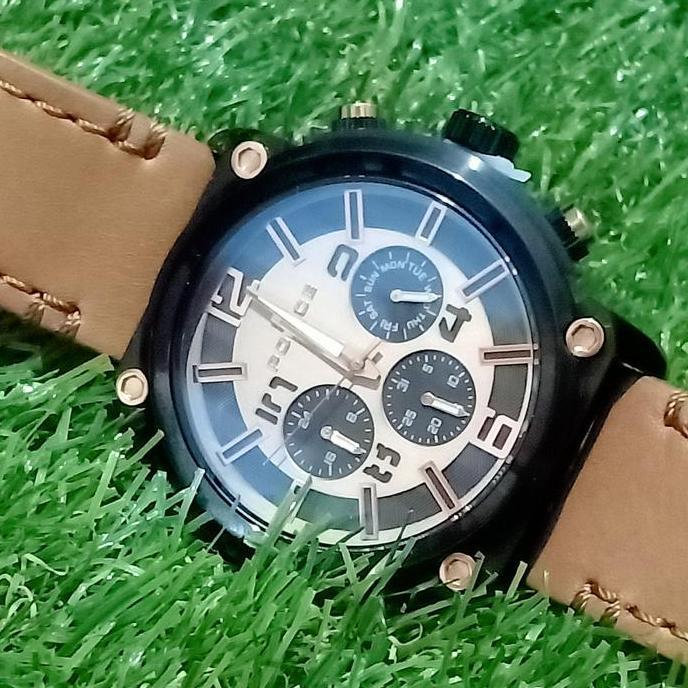 JAM TANGAN PRIA POLICE PL14378 JSB11 PL 14378 STRAP LEATHER ORIGINAL