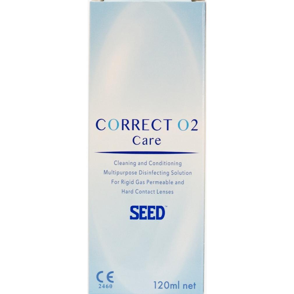 READY HARD LENS Cairan Pembersih Seed Correct O2 Care (Khusus Hard Lens& RGP Lens)
