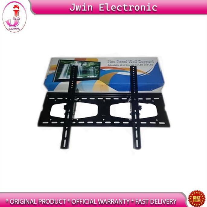 NEW - Bracket TV LED 50 sampai 86 inc All Merk TV / WALL BRACKET TV TILT - BLACK