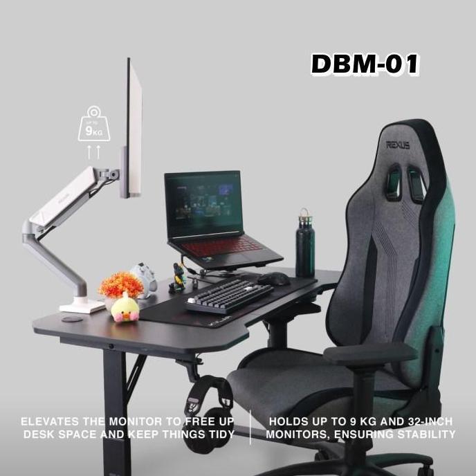 DISKON SPESIAL - Rexus DBM-01 DBM-02 DBM-03 Monitor Arm Bracket Stand DBM01 DBM02 DBM03