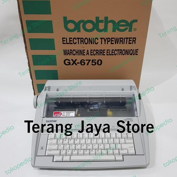 PROMO - Mesin Tik Elektrik Brother GX-6750 Mesin Ketik Brother GX-6750