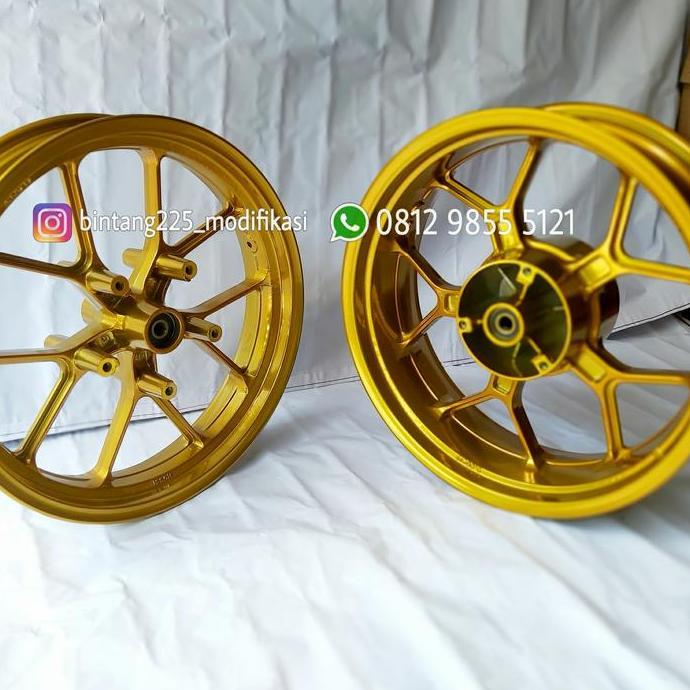 velg vrossi cobra R25 / MT25 Gold candy for triple disk