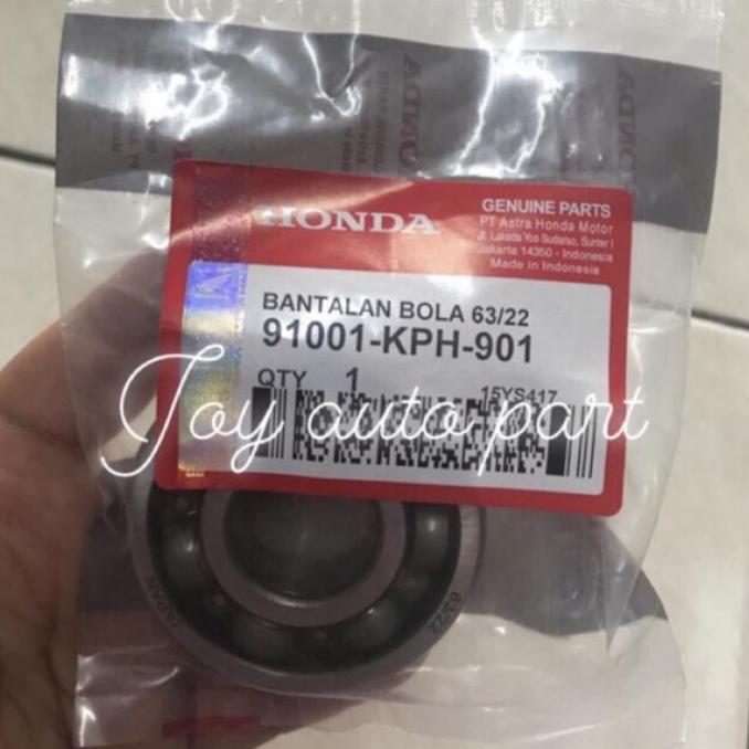 Bearing Bantalan Bola Kruk As 63/22 91001 Kph 901