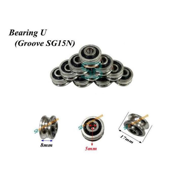 sg15 double row u groove SG15 NPP SG5RS ball bearing wheel ball bearing bearing groove sg15 bearing 